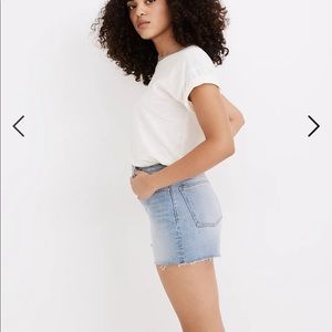 Madewell Curvy Perfect Jean short